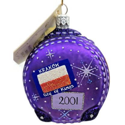 Patricia Breen Journey With Me Purple Portland Signed Christmas Ornament 2113
