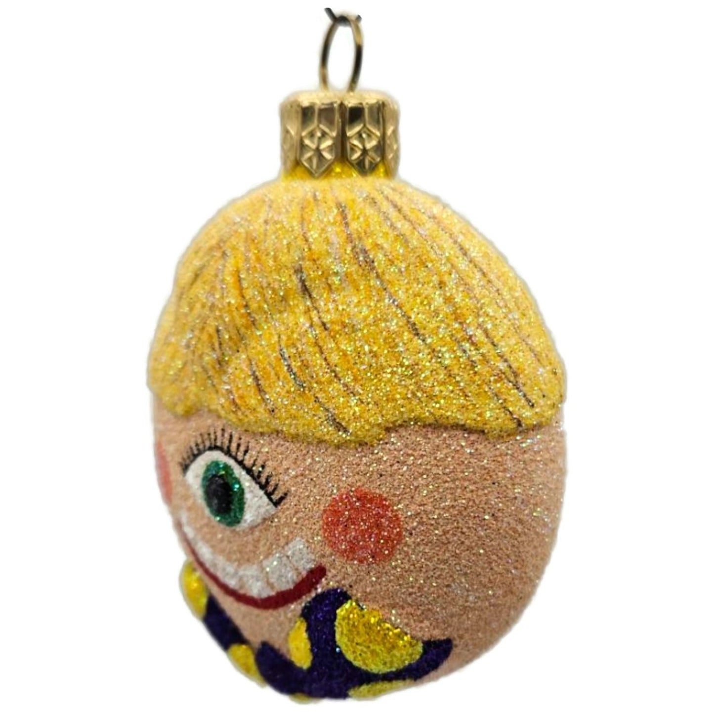 Patricia Breen Dracula Medallion Cyclops Glass Halloween Christmas Ornament 2413