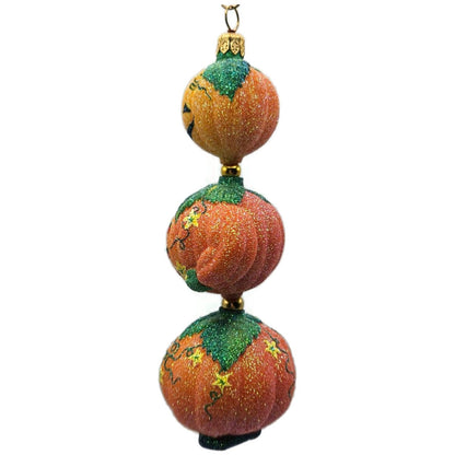 Patricia Breen Kinetic Pumpkinman Orange Jack-o-Lantern Stars Halloween Ornament