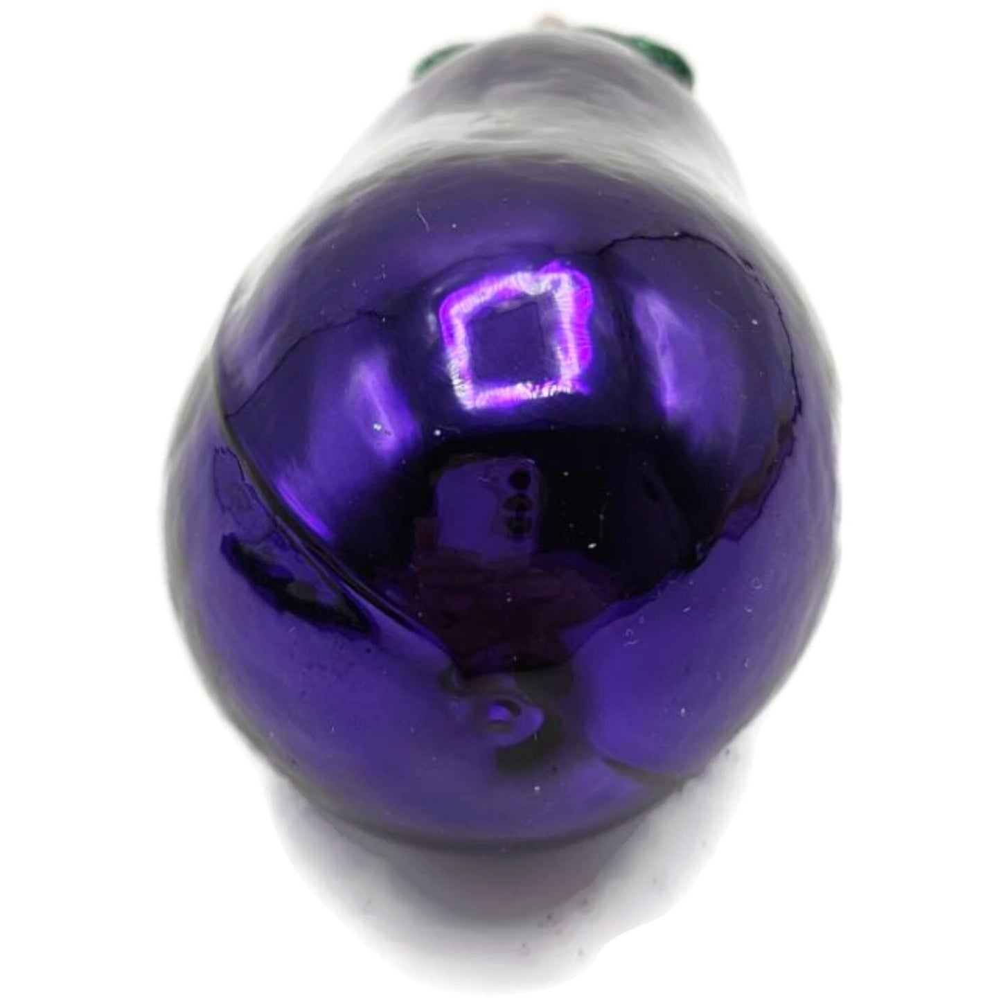 Patricia Breen Walk In Marche Ouvert Un Aubergine Eggplant Christmas Ornament