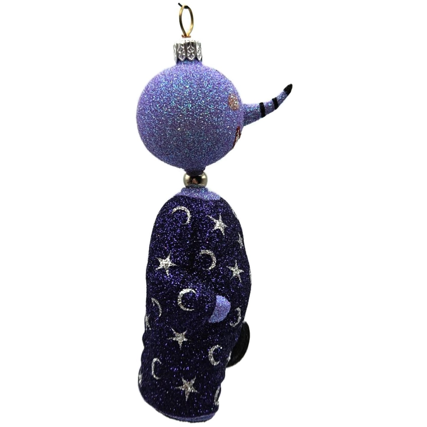 Patricia Breen Halloween Trick Or Treaters Munch Purple Christmas Ornament 2365