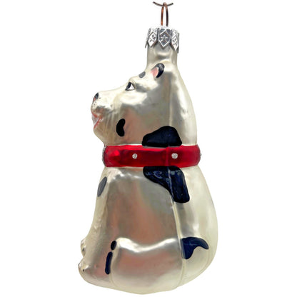 Patricia Breen Laughing Dog Pearl Hey Diddle Diddle Christmas Tree Ornament