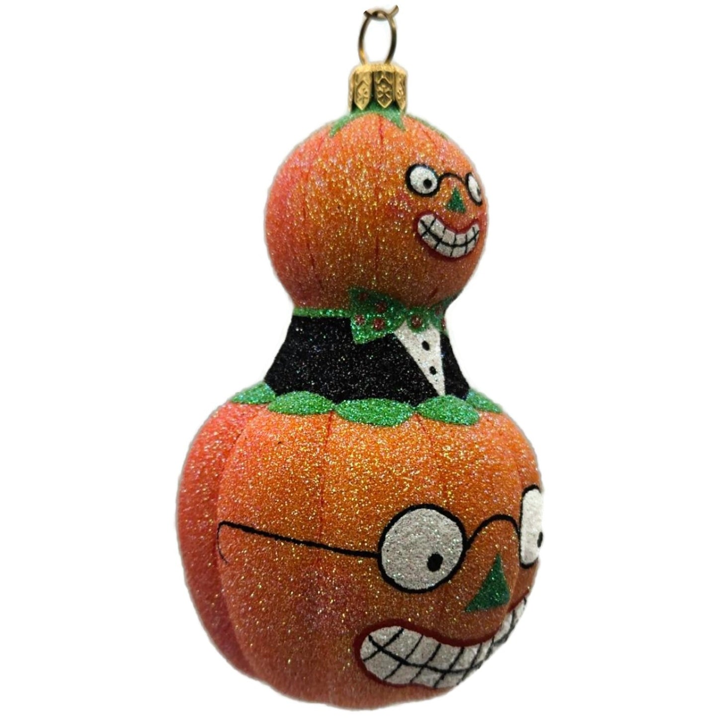 Patricia Breen Trick or Treaters Four Eyes Orange Pumpkin Halloween Ornament HCB