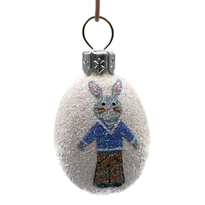 Patricia Breen Miniature Egg Bunny Boy Easter Holiday Christmas Ornament 2731