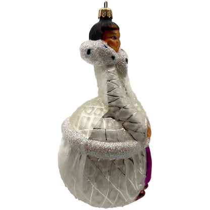 Christopher Radko Quintessa Princess White Christmas Tree Ornament 97-145-0