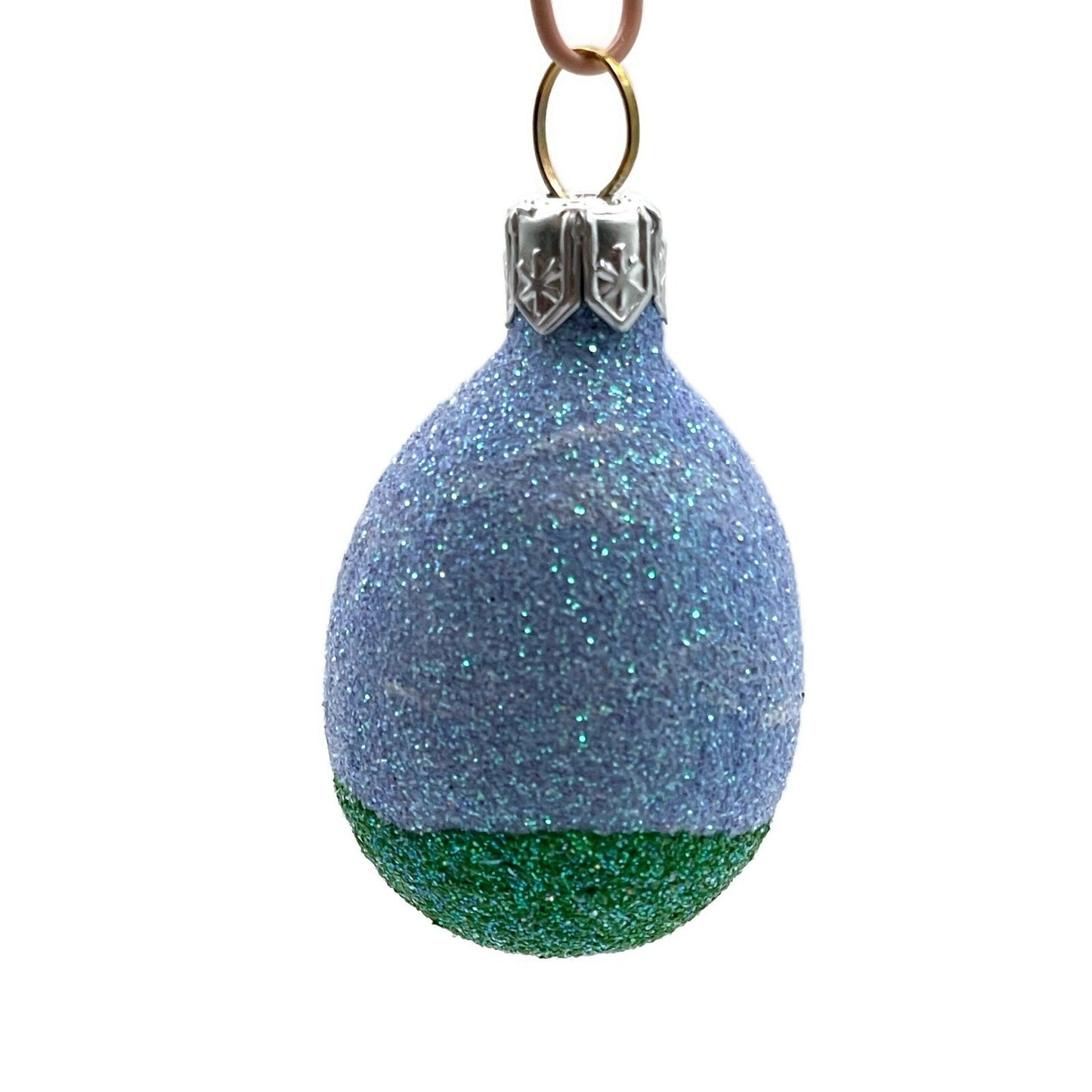 Patricia Breen Miniature Egg Go Ride your Bike Easter Christmas Tree Ornament