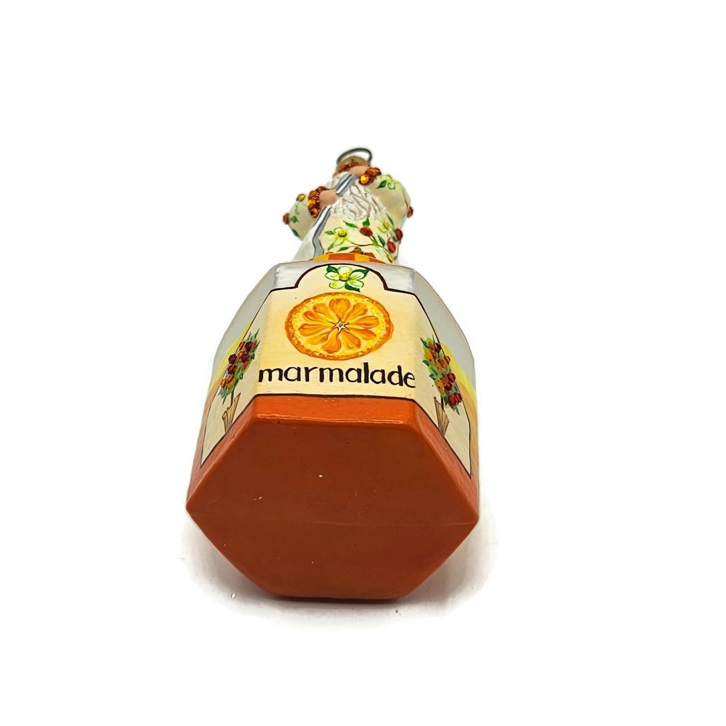 Patricia Breen Loving Spoonful Orange Marmalade Santa Spring Christmas Ornament