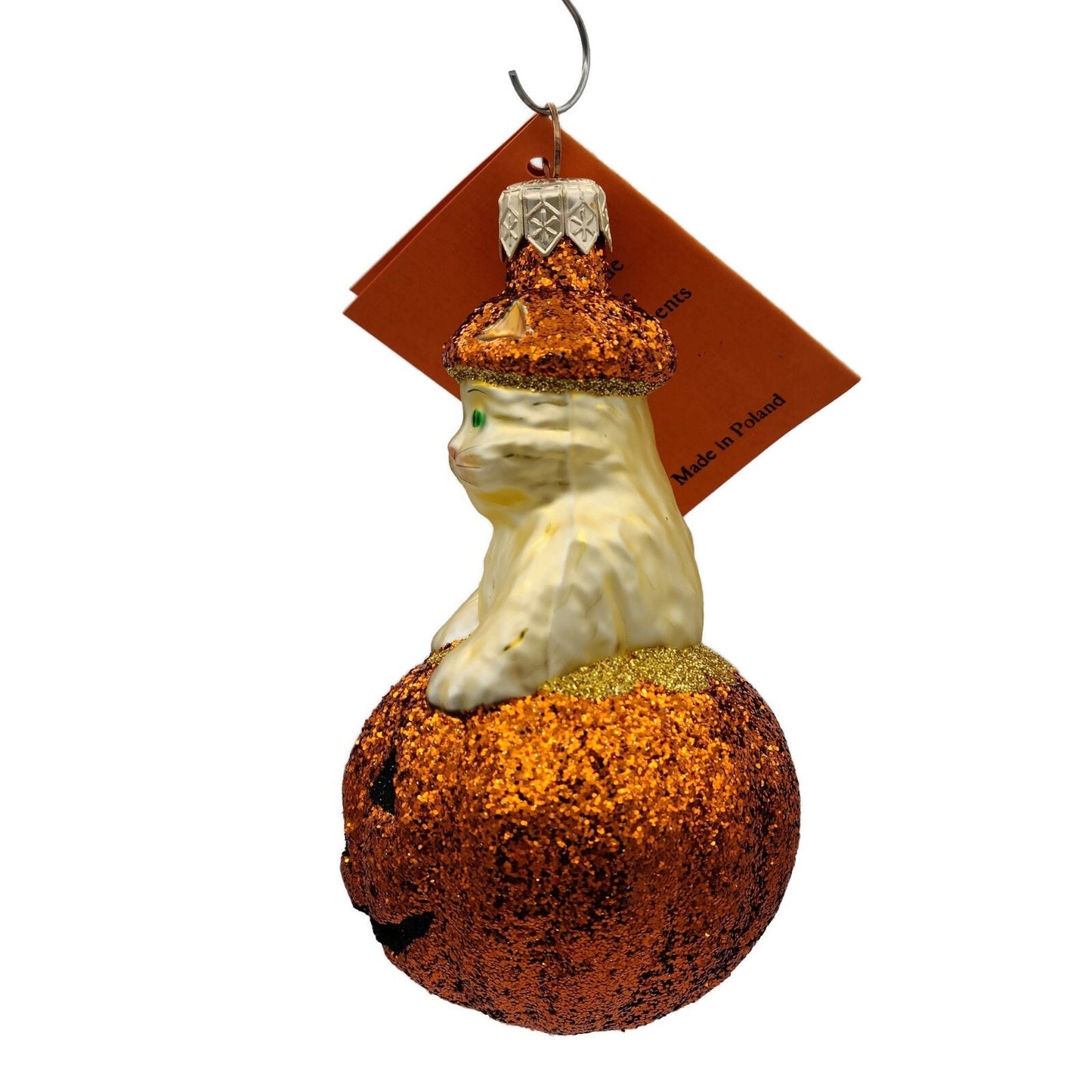 Patricia Breen Halloween Cat O Lantern Orange Pumpkin Christmas Tree Ornament