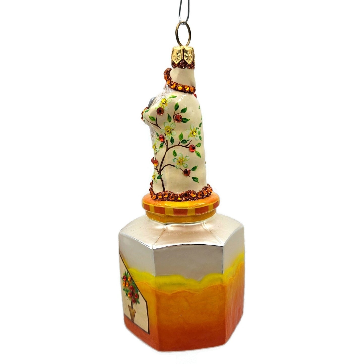 Patricia Breen Loving Spoonful Orange Marmalade Santa Spring Christmas Ornament