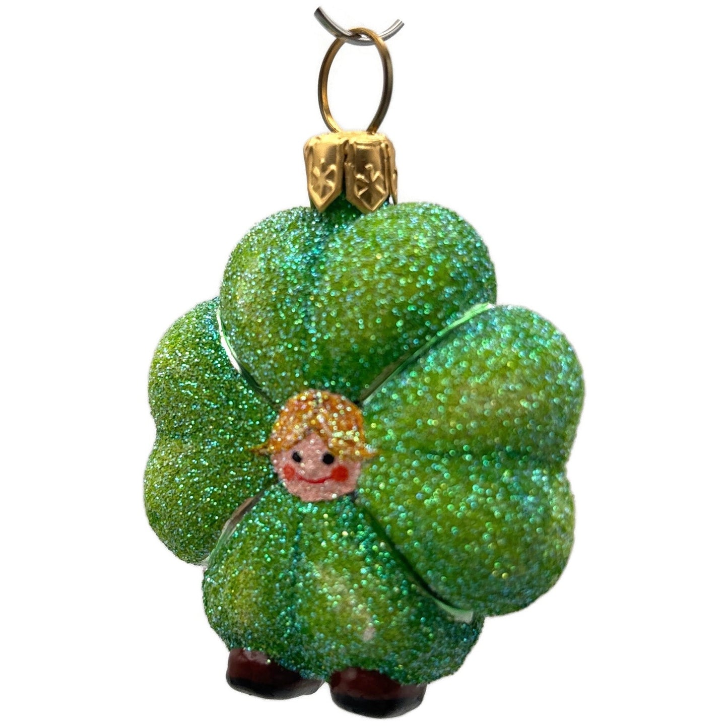 Patricia Breen Clover Masquerade Green St. Patrick Christmas Tree Ornament