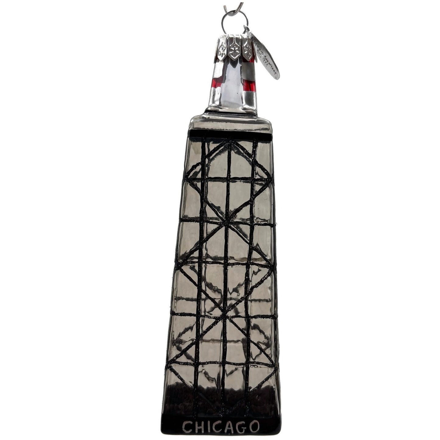 Landmark Creations The John Hancock Center European Glass Christmas Ornament