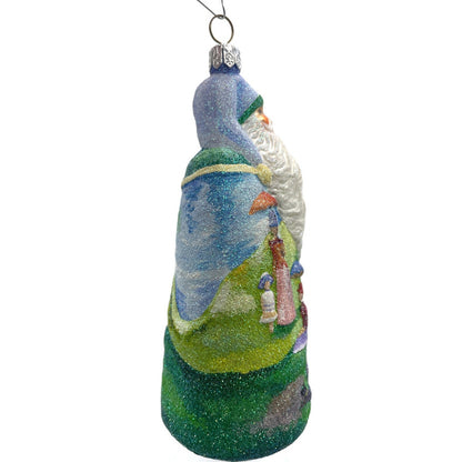 Patricia Breen Seurat Santa Sunday At La Grande Jatte Spring Christmas Ornament