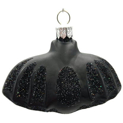 Patricia Breen Henry The Bat Black Glass Halloween Christmas Tree Ornament 2323