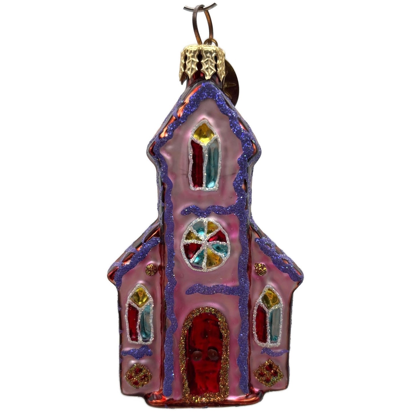 Christopher Radko Ginger Chapel Gem Cookie Little Christmas Ornament 01-0779-0