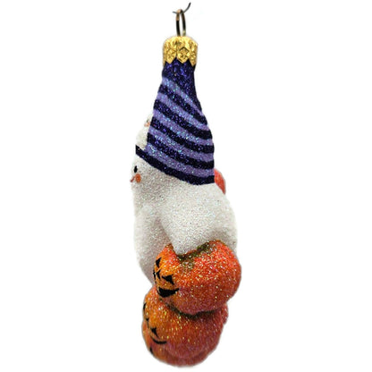 Patricia Breen Jack-o-Wreath Ghost Orange Pumpkins Halloween Christmas Ornament