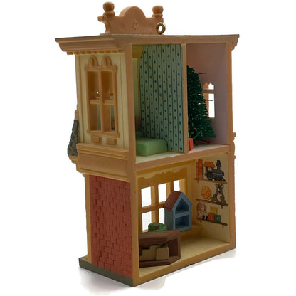 Hallmark Old Fashioned Toy Shop 1985 Nostalgic Dollhouse Christmas Ornament