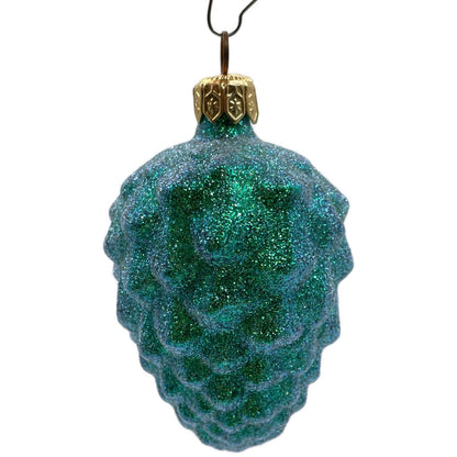 Patricia Breen Walk in the Woods Pine Cone Green Fall Christmas Tree Ornament