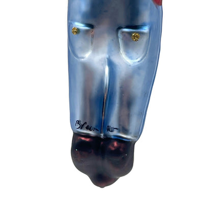 Patricia Breen Balloon Boy Blue Overalls Red Shirt Christmas Tree Ornament