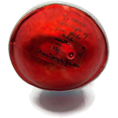 Christopher Radko Ornament Roly Poly Santa Claus Christmas Tree 90-071-0