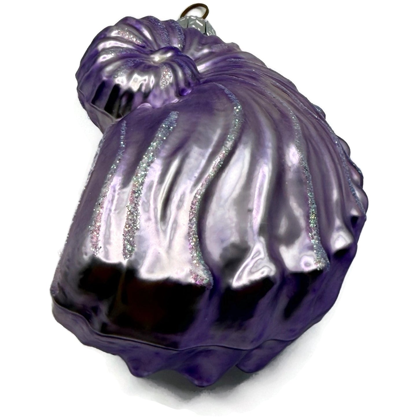 Patricia Breen A Walk on the Beach Lavender Shell Summer Nautical Ornament 9750