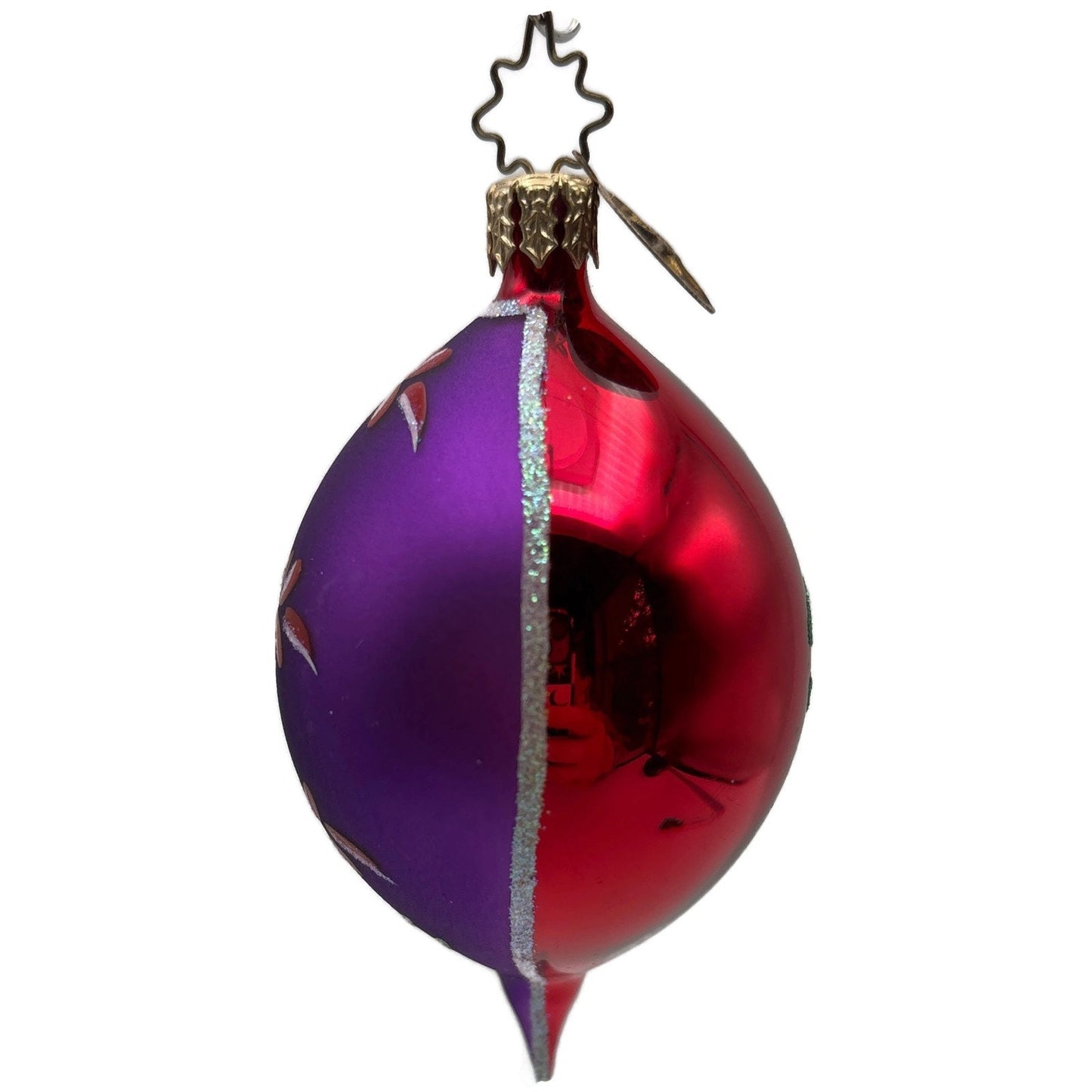 Christopher Radko Fantasia Kensington Glow Reflector Christmas Tree Ornament