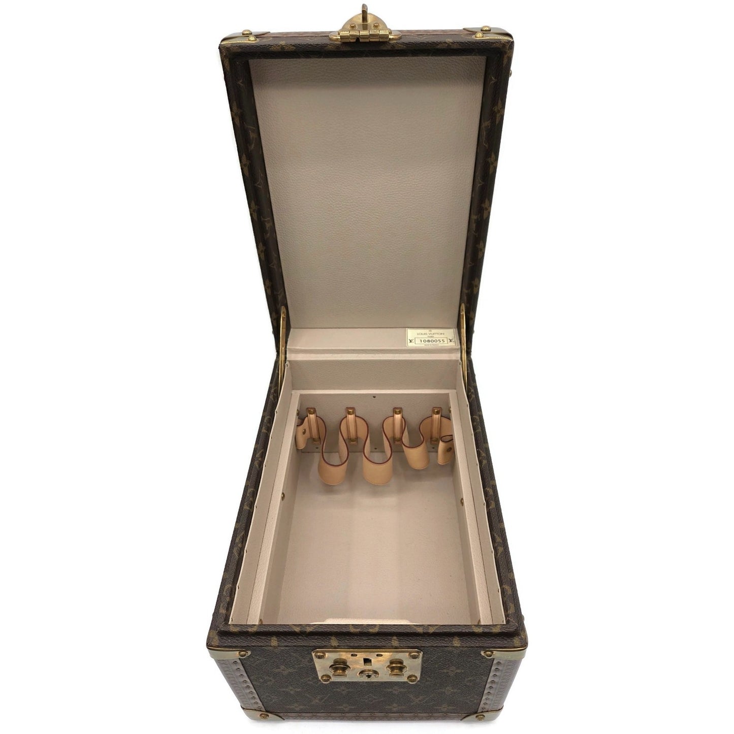 Louis Vuitton Monogram Boite Flacons M21828 Vanity Perfume Travel Train Case