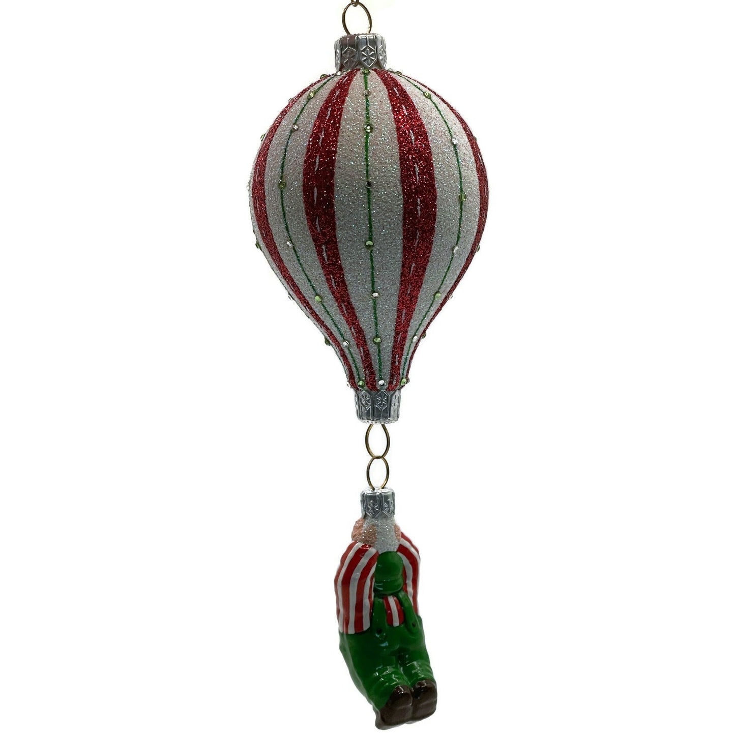 Patricia Breen Ornament Miniature Balloon Boy Snowman Holly Christmas Tree Decor