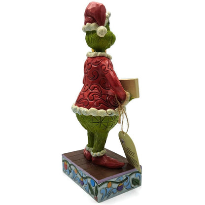 Jim Shore Dr. Seuss Grinch And Cindy Lou Naughty Nice Enesco Figurine 6015212