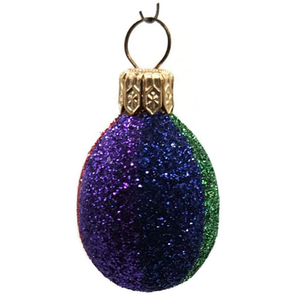 Patricia Breen Miniature Egg Rainbow Shines Easter Purple Christmas Ornament