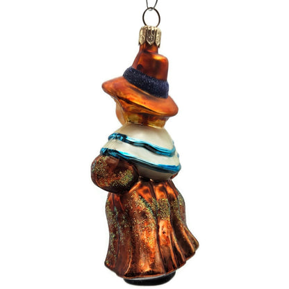 Christopher Radko Priscilla Pilgrims Halloween Christmas Tree Ornament 990950