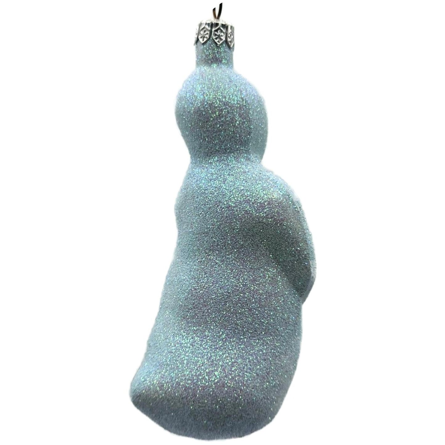 Patricia Breen Oscar Blue Ghost Glittered Halloween Christmas Tree Ornament