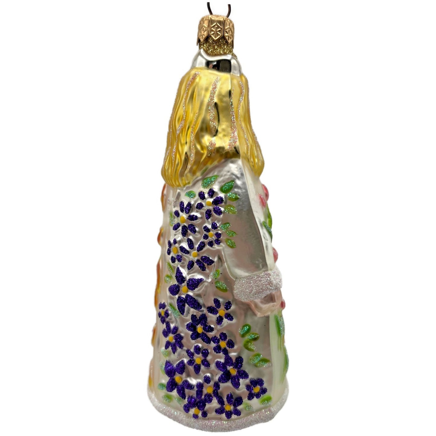 Patricia Breen Vivaldis Girl Pearl Four Seasons Floral Christmas Tree Ornament
