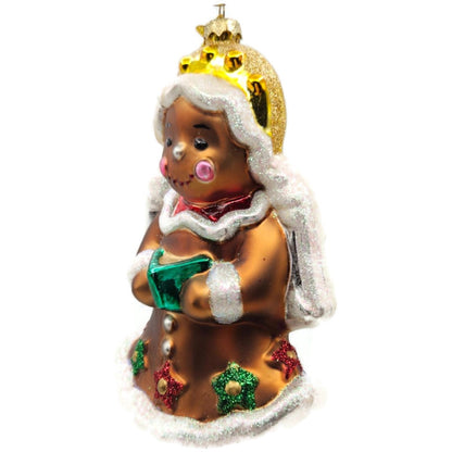 Gingerbread Angel Glass OWC Holiday Christmas Tree Ornament Old World Christmas