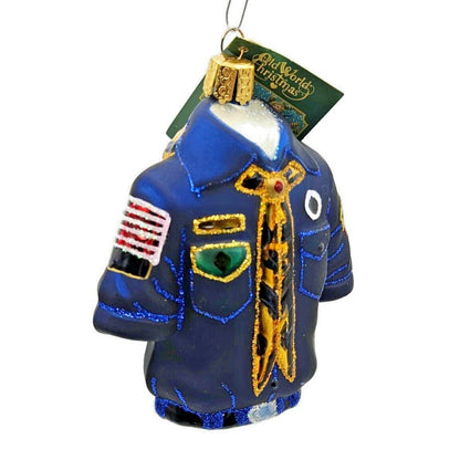Old World Christmas Boy Scout Uniform Christmas Holiday Tree Ornament OWC 2019