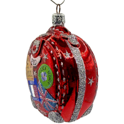 Patricia Breen Journey With Me Red Pawleys Island Stars Christmas Ornament 2113