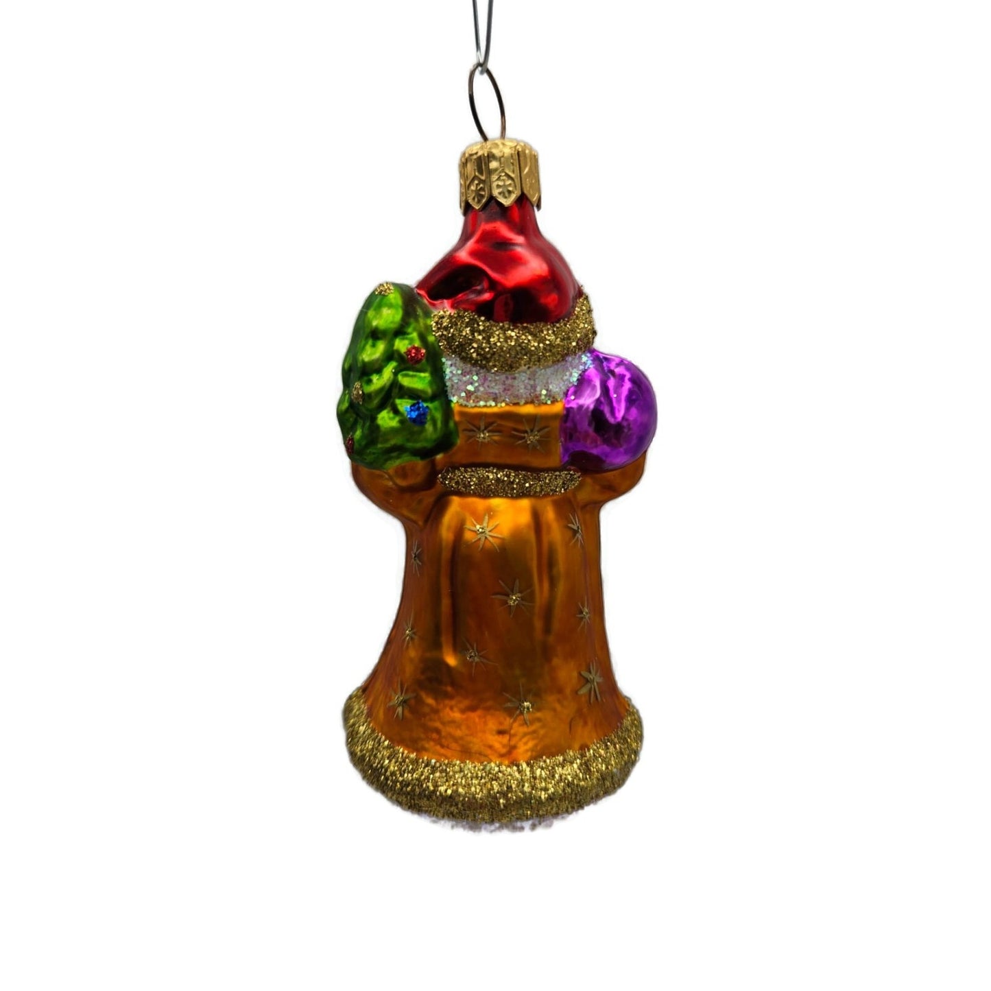 Christopher Radko Petite Balmoral Santa Claus Christmas Tree Ornament 994390