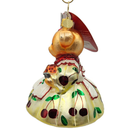 Christopher Radko Muffys Slice of Sweetness Bear Christmas Ornament 1022925