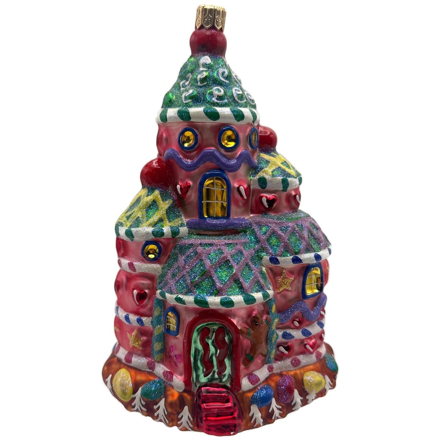 Christopher Radko Candy Land Corner Castle Christmas Ornament LE 99-HOU-3