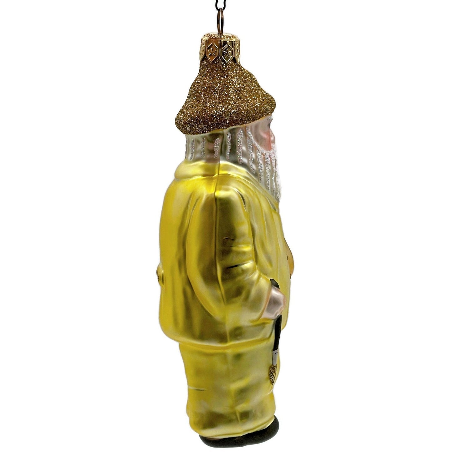 Patricia Breen M Claude Monet Yellow Artist Palette Christmas Tree Ornament AIC