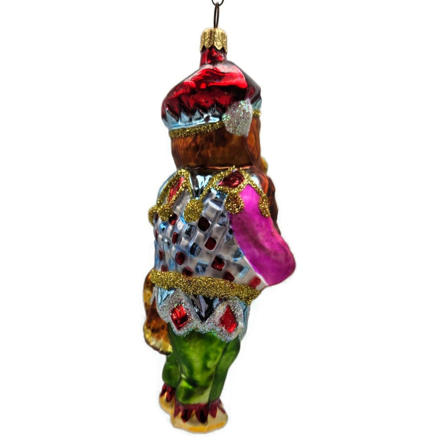 Christopher Radko Romeow Cat With Fiddle Violin Christmas Ornament 96-242-02