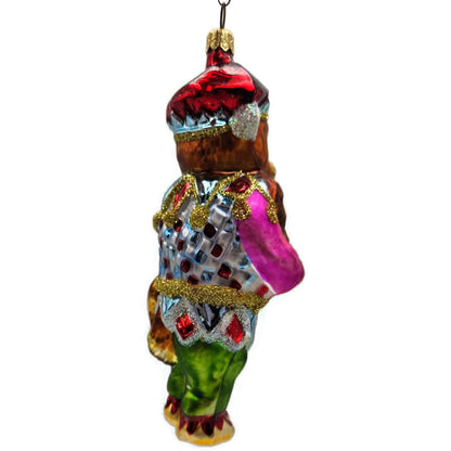 Christopher Radko Romeow Cat With Fiddle Violin Christmas Ornament 96-242-02