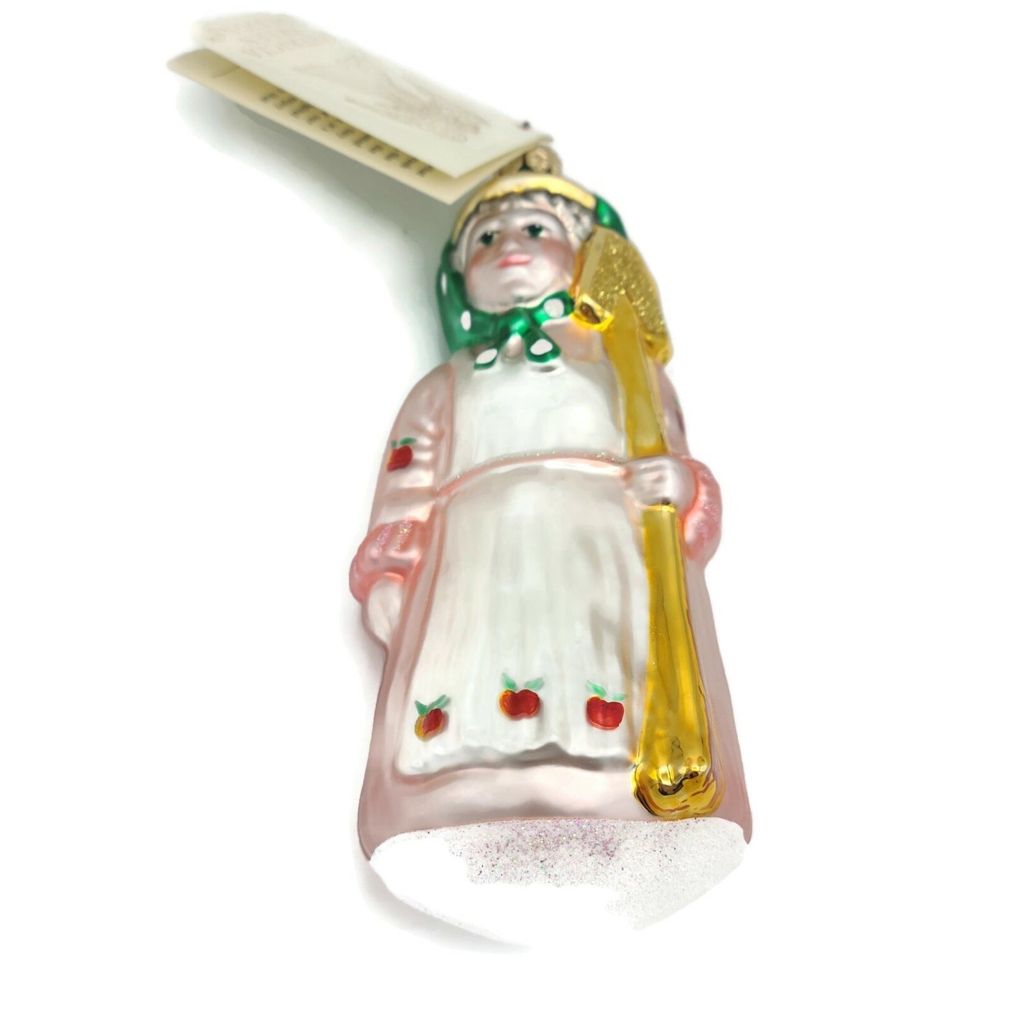 Patricia Breen Mrs Shaw The Gardener Apples Fruit Polka Dot Spring Ornament 9636