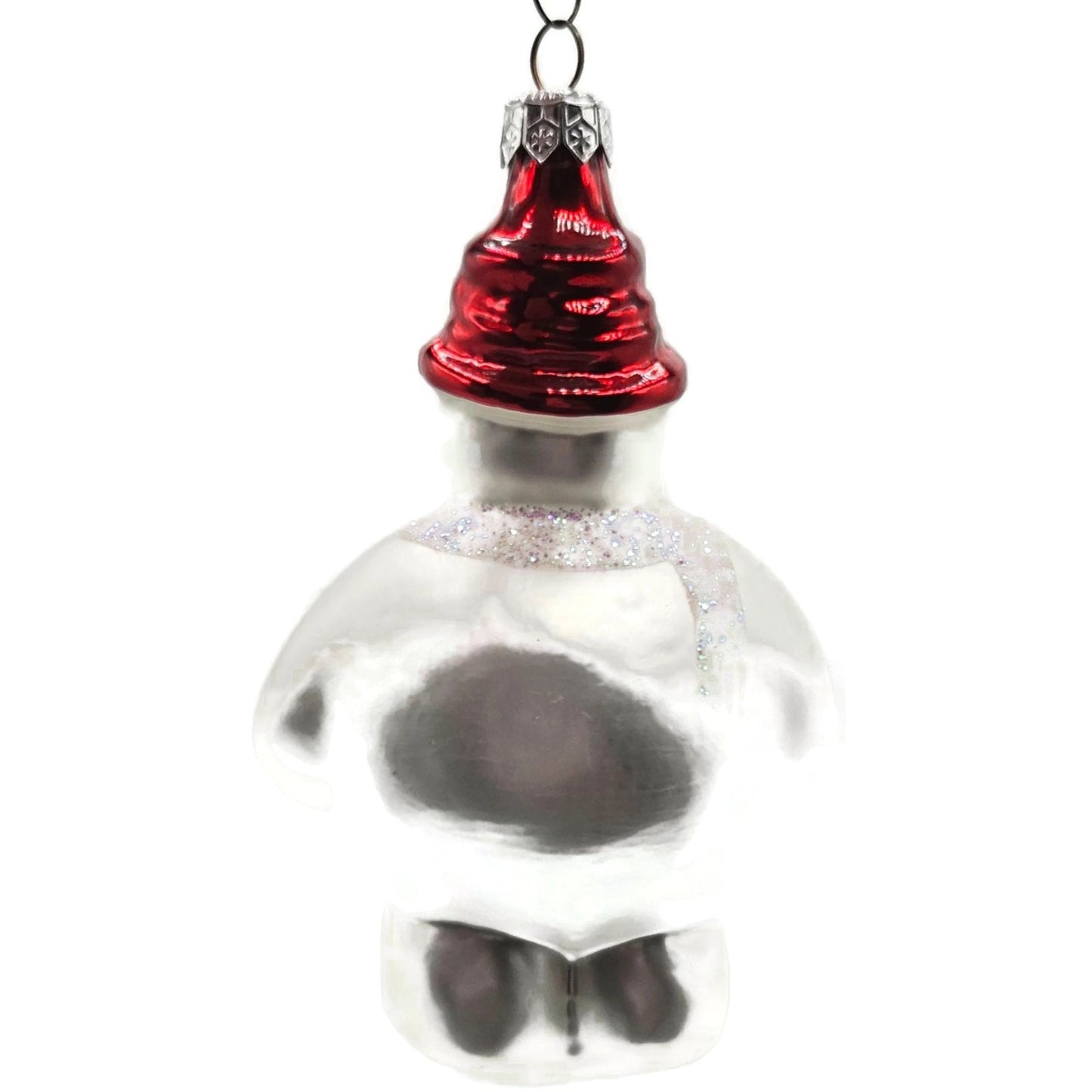 Christopher Radko Frosty Cares Snowman AIDS Awareness Christmas Tree Ornament