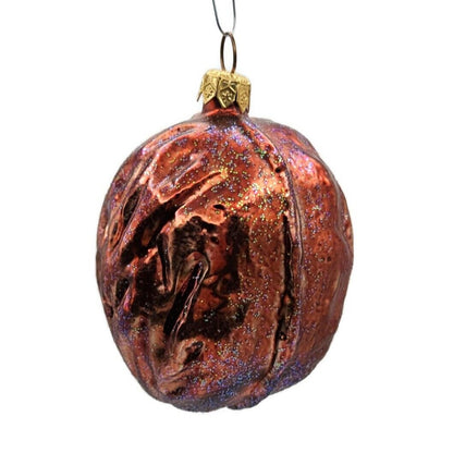 Christopher Radko Jumbo Walnut Brown Fall Christmas Tree Ornament 95-249-0
