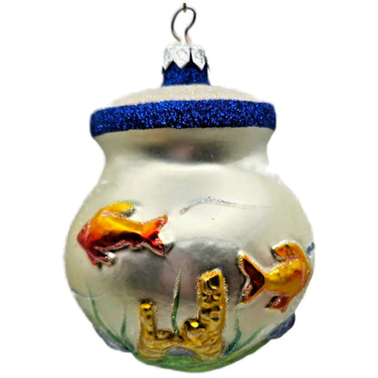 Patricia Breen Wish You Were Here Fishbowl Summer Nautical Christmas Ornament