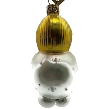 Patricia Breen Ornament Snowbaby Yellow Snowflakes Pearl Christmas Tree Decor