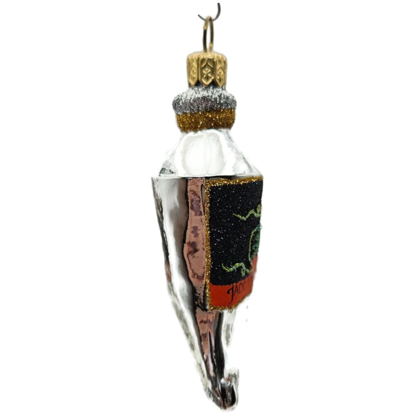 Patricia Breen Miniature Paint Tube Jack O Lantern Glass Halloween Ornament 2334