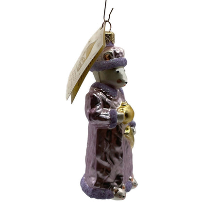 Patricia Breen Ornament Mrs Mouse Lavender Gazette Christmas Tree Decoration