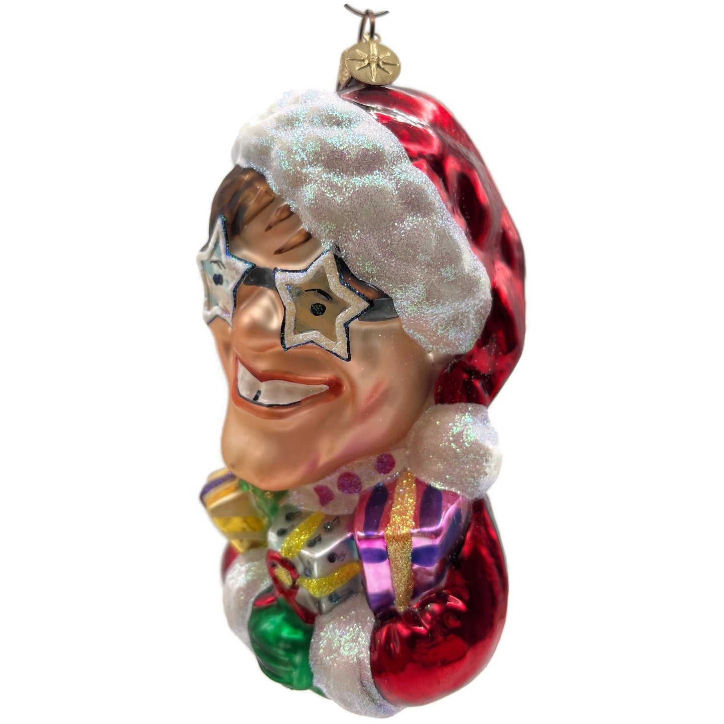 Christopher Radko Sir Elton Claus Aids Foundation Christmas Ornament 00-SP-59