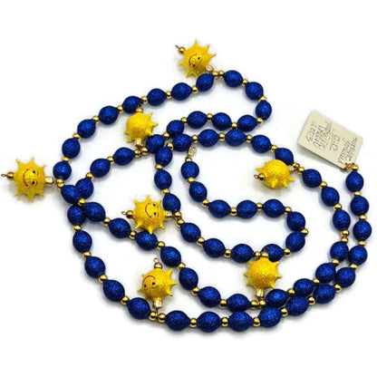 Patricia Breen Sunshine Garland Blue Yellow Spring Christmas Tree Decor CATZ